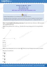 Đề thi giữa kì 1 Toán 11 Kết nối tri thức - Đề số 9